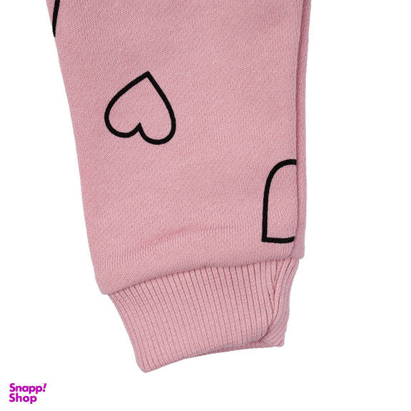 ست سویشرت آستین بلند و شلوار دخترانه فیورلا مدل قلب کد 35520