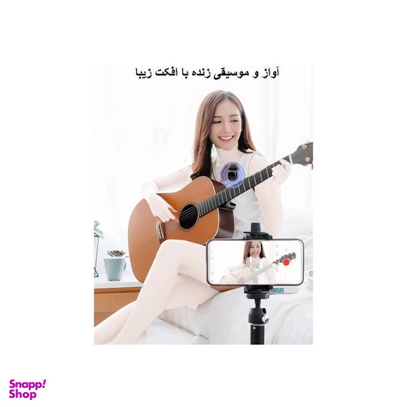 میکروفون بی سیم یقه ای دو کاربر مدل Boss R8 Wireless Microphone