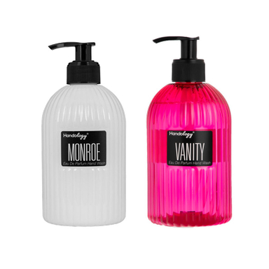 مایع دستشویی هندولوژی مدل monroe vanity حجم 470 میلی لیتر مجموعه 2 عددی