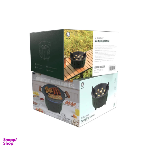 اجاق گاز کمپینگ 7 شعله گرین لاین مدل Green 7 burner camping stove