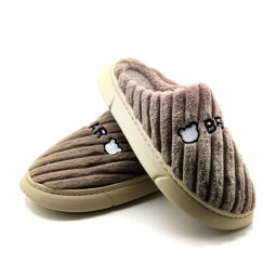 دمپایی پولیشی مردانه مدل بیر کد 039 رنگ قهوه‌ ای