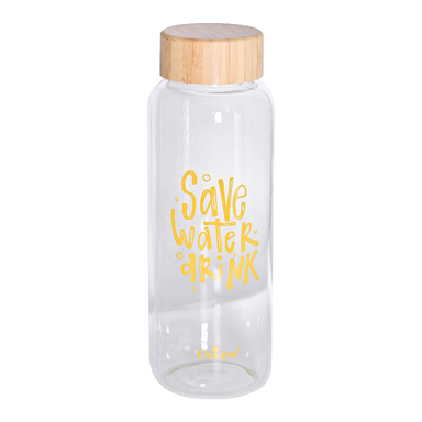 بطری آب یونیک طرح save water کد 3058 گنجایش 1.03 لیتر