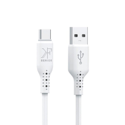 کابل دیتا USB به Type-C کی اف-سنیور کد KF Senior S18-T طول 1 متر
