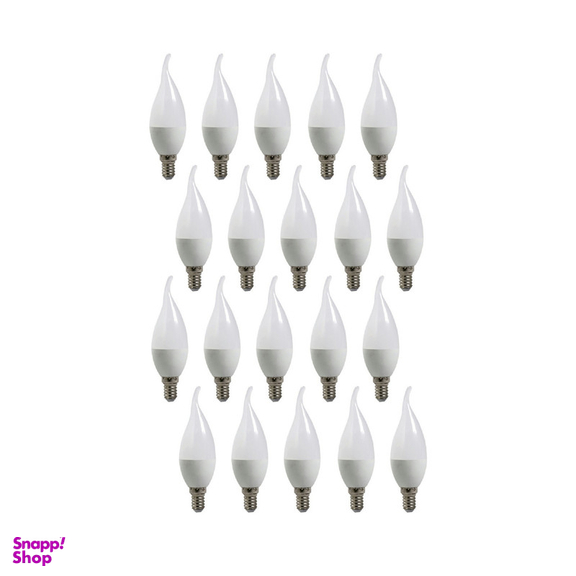 لامپ ال ای دی 7 وات دونیکو مدل اشک پایه E14 مجموعه 20 عددی