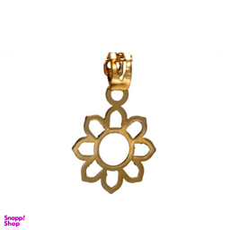 پلاک گردنبند طلا 18 عیار زنانه پانسی مدل گل کد 4 876