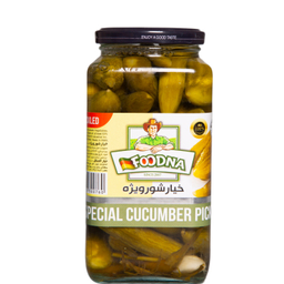 خیارشور ویژه فودنا وزن 630 گرم
