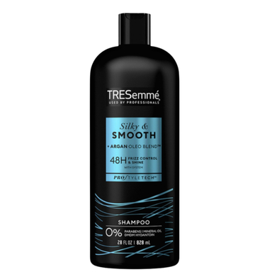 شامپو تقویت کننده مو ترزمی مدل Silky & Smooth حاوی آرگان حجم 828 میلی لیتر