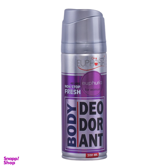 اسپری بدن ایفوریا مدل Euphria women حجم 200 میلی لیتر