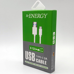 کابل تبدیل USB به Type C ایکس-انرژی مدل X-123 طول 2 متر