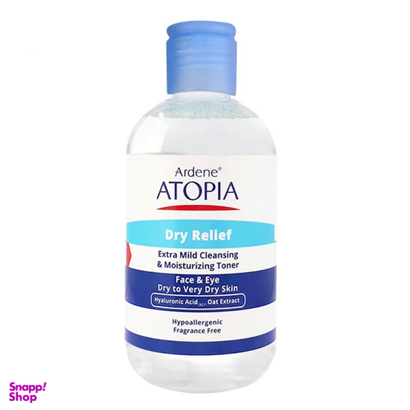 تونر پوست آردن سری Atopia مدل Dry Relief حجم 250 میلی لیتر