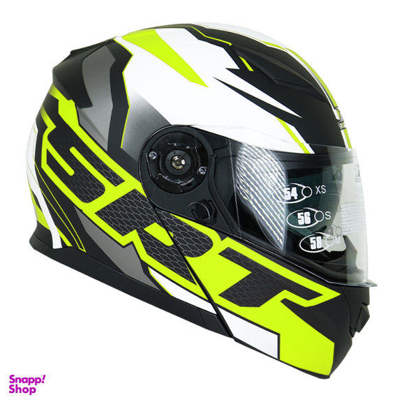 کلاه کاسکت راپیدو طرح SRT YELLOW مدل 950 به همراه کاور