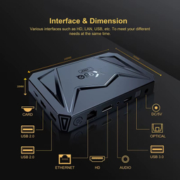 آندروید باکس X96Q Pro Plus مدل H728 حافظه 64 گیگا بایت