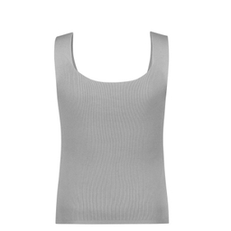 تاپ بافت زنانه مدل GD-o-17163431 رنگ طوسی روشن