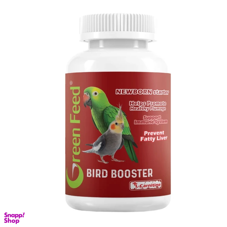 مکمل تقویت کننده پرندگان گرین فید مدل Booster وزن 250 گرم