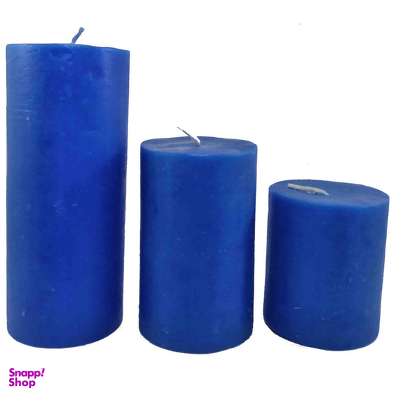شمع مدل استوانه مجموعه 3 عددی