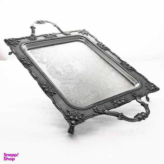 سینی پیتر پیوتر مدل گل رز مستطیل کد 8167