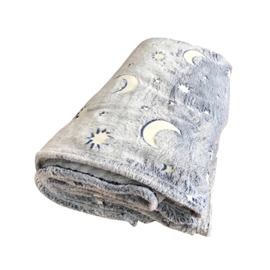 پتو شبنما طرح ماه و ستاره سایز 150×200 سانتی متر