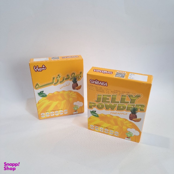 پودر ژله آناناس شیبابا وزن 100 گرم
