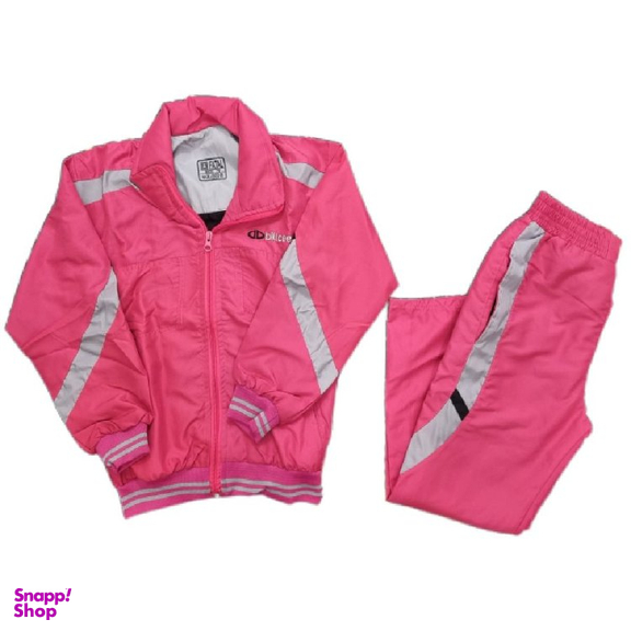 ست گرمکن و شلوار ورزشی کد 2111 رنگ سرخابی