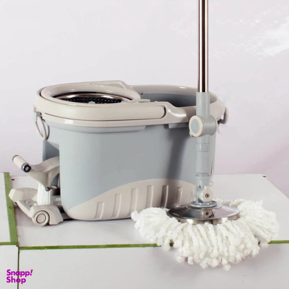 ست سطل و زمین شوی چرخشی لیمون مدل Walkable Mop