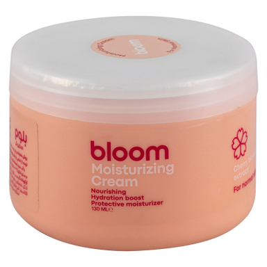 کرم آبرسان و مرطوب کننده صورت بلوم اسکین کر مدل شکوفه های گیلاس حجم 130 میلی لیتر