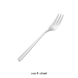 چنگال میوه خوری ام جی اس مدل DF006 کد 100000004720 بسته 6 عددی