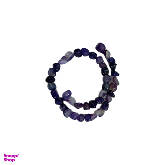 ریسه سنگ آمیتیس مدل عقیق نامنظم تایلندی کد 68330