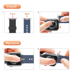 بند ساعت هوشمند آهااستایل مدل WA11 مناسب اپل واچ 42/44 میلی متر