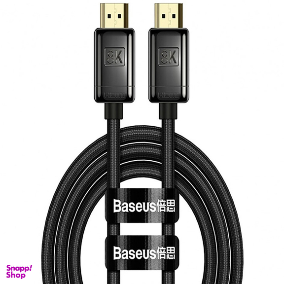 کابل HDMI باسئوس مدل highe definition series 8K zinc alloy طول 2 متر