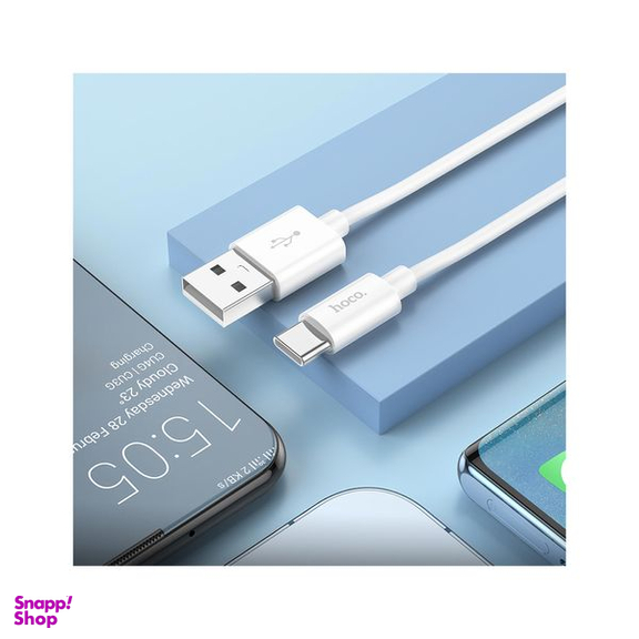 کابل تبدیل USB به USB-C هوکو مدل X87 طول 1 متر