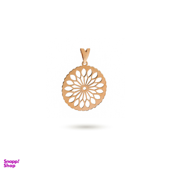 آویز گردنبند طلا 18 عیار زنانه میلی گالری مدل سارینا طرح خورشید کد MT1395