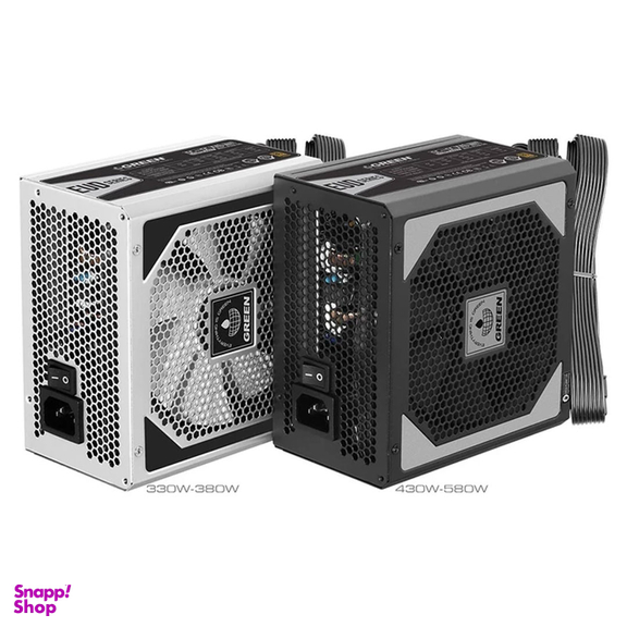منبع تغذیه کامپیوتر گرین مدل GP480A-EUD