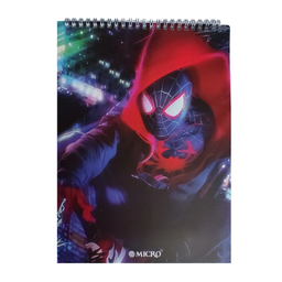 دفتر نقاشی 80 برگ میکرو مدل مرد عنکبوتی
