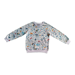 ست سویشرت و شلوار بچگانه گیزولان مدل ماشین