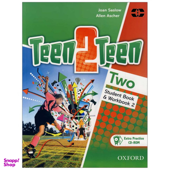 کتاب Teen 2 Teen 2 اثر Joan Saslow and Allen Ascher انتشارات سپاهان به همراه سی دی