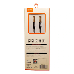 کابل AUX Jack 3.5mm بیوا مدل AUX-03 طول 1.8 متر