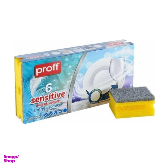 اسکاچ ظرفشویی پروف مدل سنستیو مجموعه 6 عددی