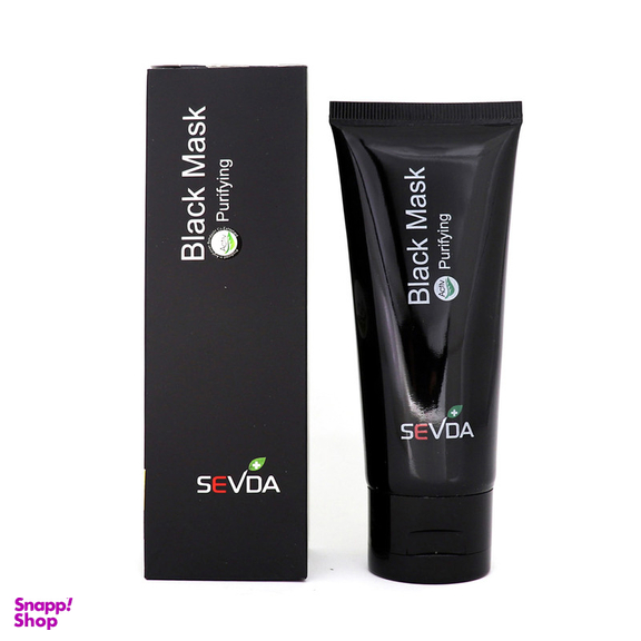 ماسک صورت سودا مدل ذغال فعال حجم 75 میلی لیتر به همراه ماسک صورت سودا مدل آرگان حجم 100 میلی لیتر