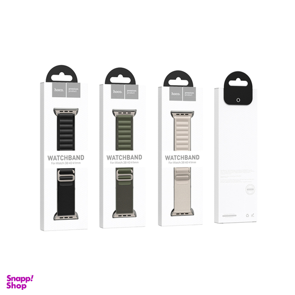 بند هوکو مدل WA13 مناسب برای اپل واچ 42/44/45/49 میلی متری