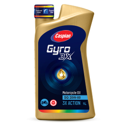 روغن موتور سیکلت کاسپین مدل GYRO SG 20W-50 حجم 1 لیتر