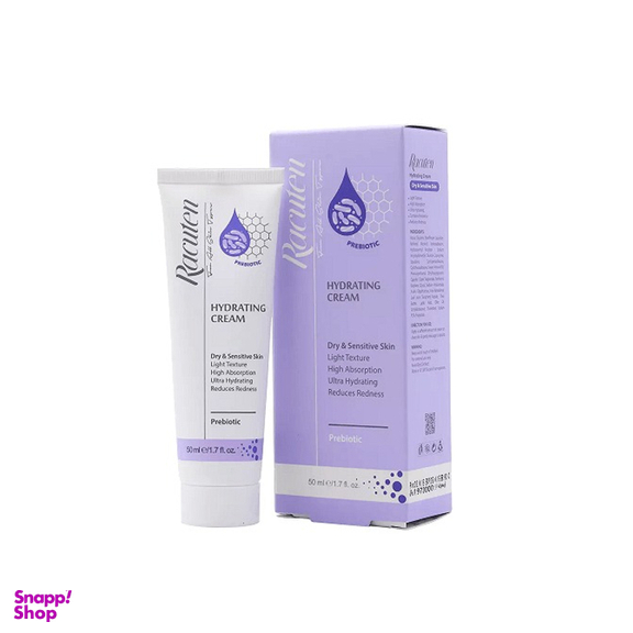 کرم آبرسان راکوتن مدل Probiotic مناسب پوست خشک و حساس حجم 50 میلی لیتر