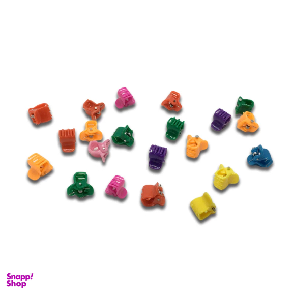 کلیپس مو زنانه سایز کوچک بسته 10 عددی