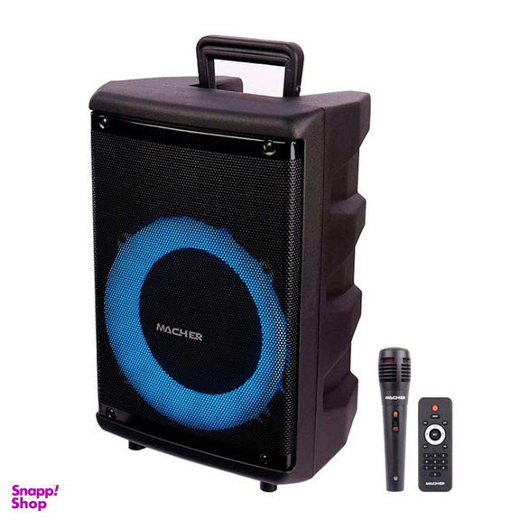 اسپیکر چمدانی بلوتوثی رم و فلش خور مچر مدل MR-800