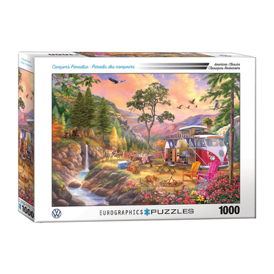 پازل 1000 تكه يوروگرافيكس پازلز كد 5866-6000