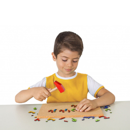 بازی آموزشی میخ و چکش مدل الفبای فارسی