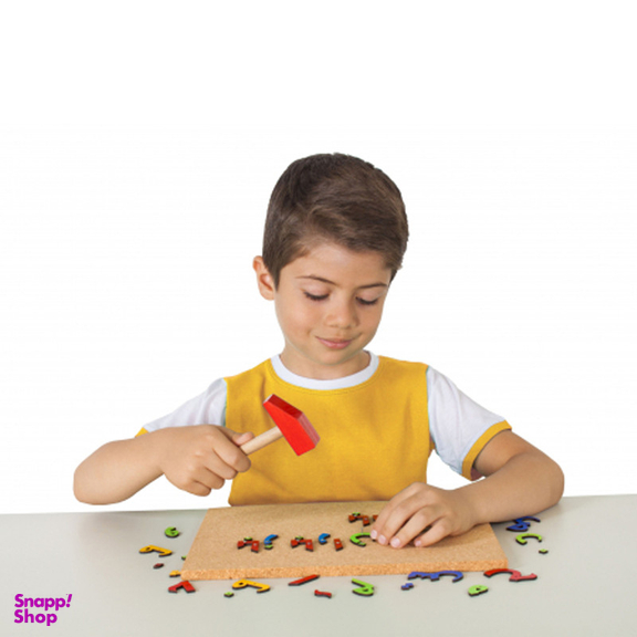 بازی آموزشی میخ و چکش مدل الفبای فارسی