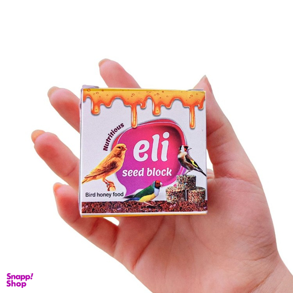 تشویقی پرنده الی مدل مخلوط عسلی کد 1007 بسته 3 عددی