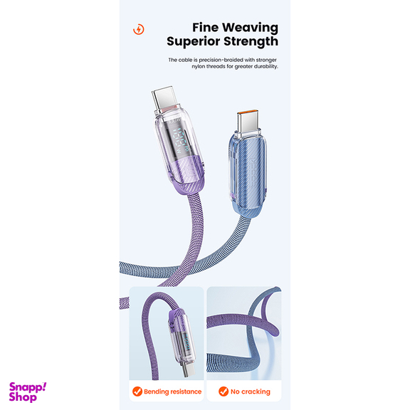 کابل USB-C توکی مدل TXCTL-YX01 طول 2 متر