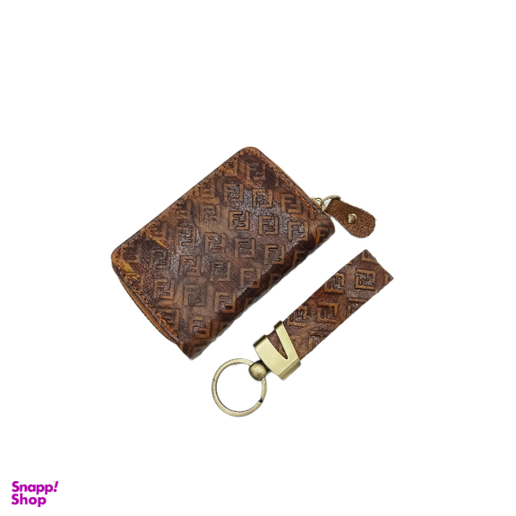 ست هدیه چرم دو تکه طرح فندی کد L_1008