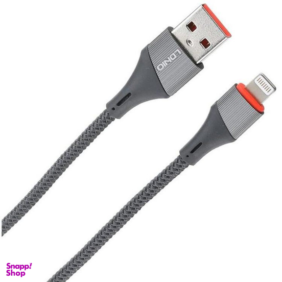 کابل شارژ USB به Lightning الدینیو مدل LS631 طول 1 متر